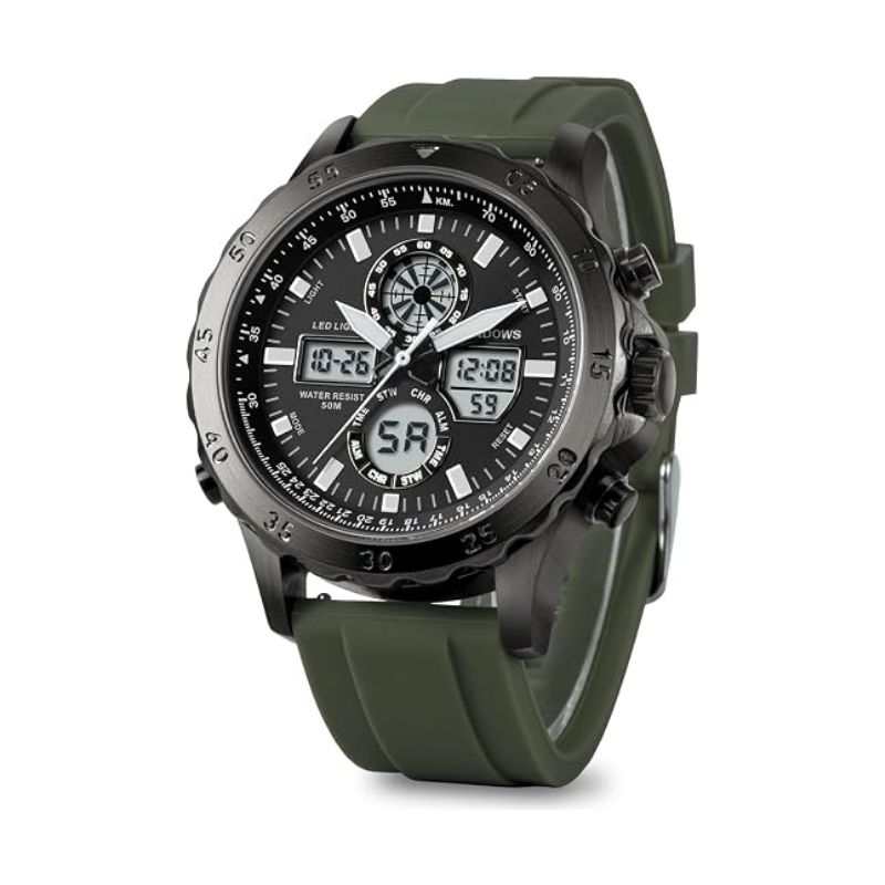 Velmont Watches Men's Tactical Analog-Digital Watch