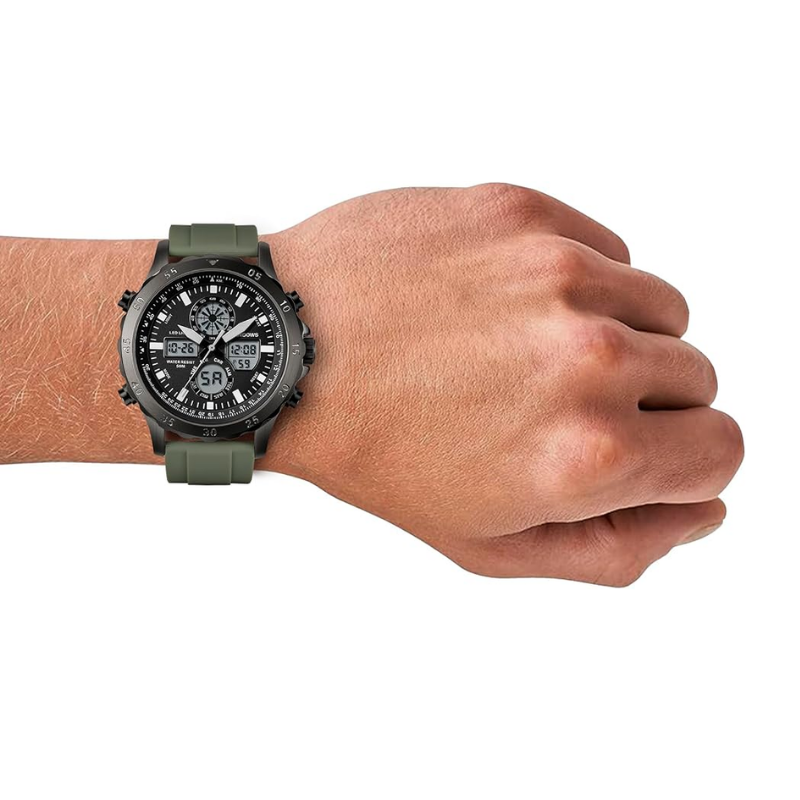 Velmont Watches Men's Tactical Analog-Digital Watch
