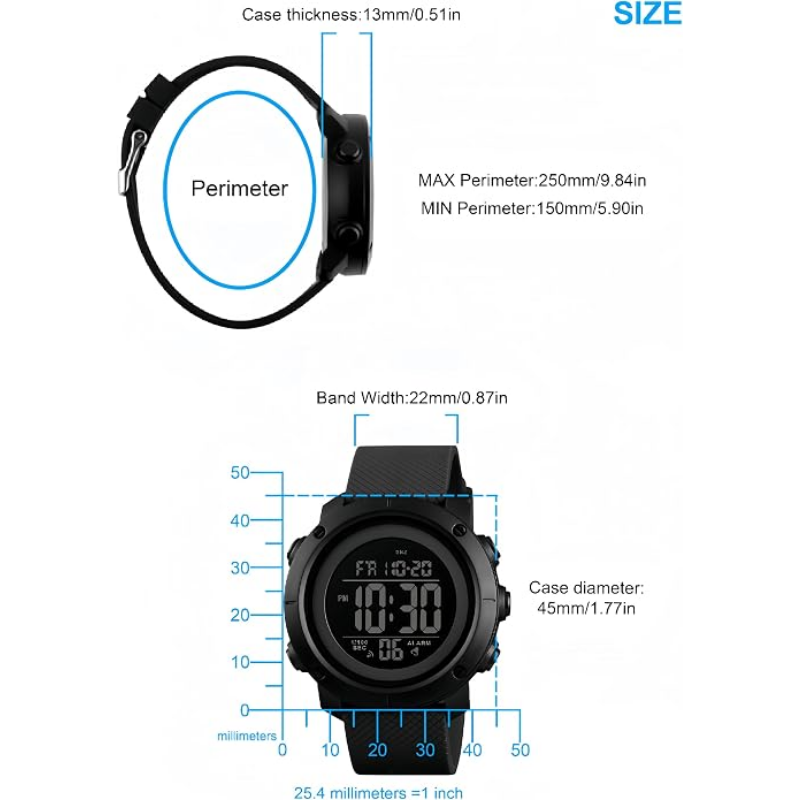 Velmont Watches Men's Multi-Function Digital Sport Watch