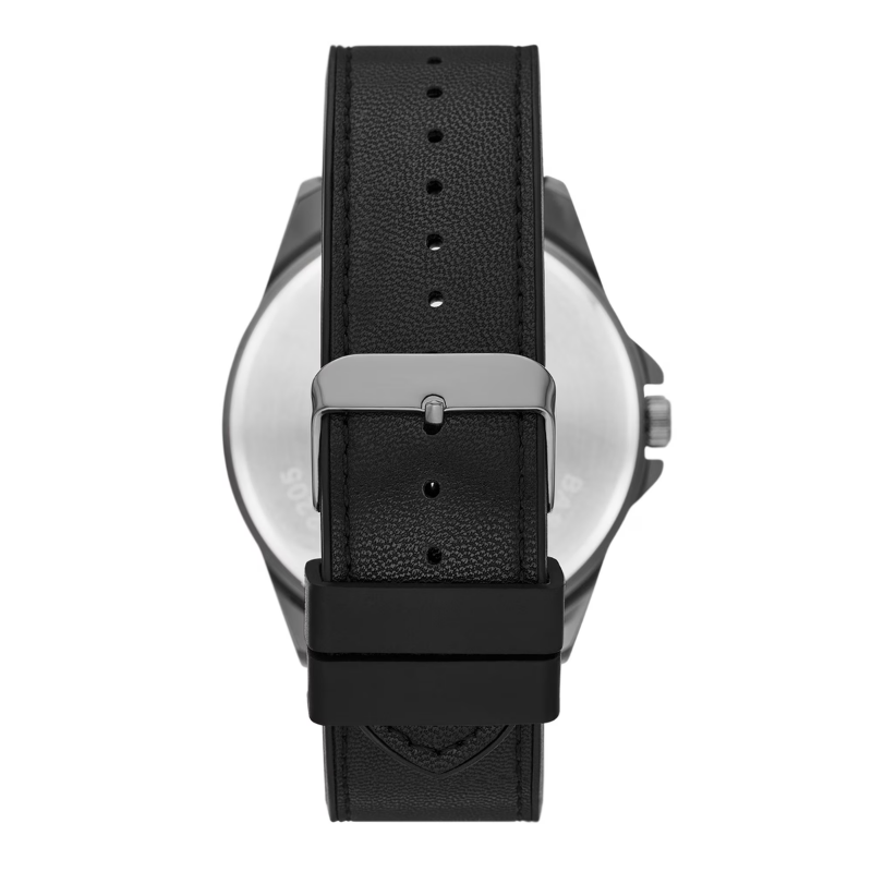 Velmont Watches Men's Gunmetal Case Black Dial Analog Watch