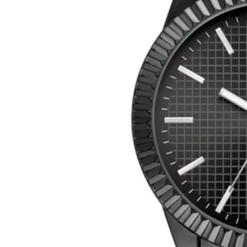 Velmont Watches Men's Gunmetal Case Black Dial Silicone Watch