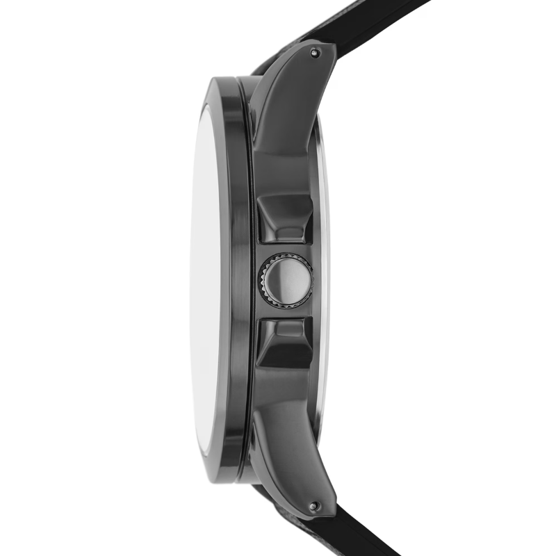 Velmont Watches Men's Gunmetal Case Black Dial Analog Watch
